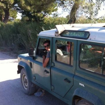 Randonnée Safari en 4x4 en Camargue à Aigues-Mortes en région Languedoc-Roussillon