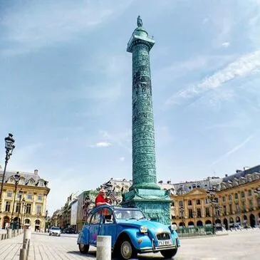 Balade en 2CV à Paris en région Ile-de-France Balade en 2CV à Paris en région Ile-de-France