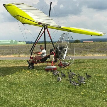Baptême en ULM Pendulaire à Compiègne Baptême en ULM Pendulaire à Compiègne