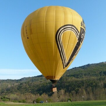 Baptême de l&#39;air montgolfière, département Bouches du Rhône
