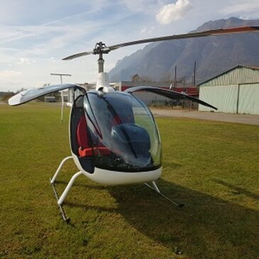 Baptême de l&#39;air hélicoptère, département Savoie