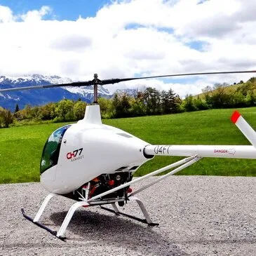Baptême de l&#39;air hélicoptère en région Rhône-Alpes