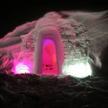 Soirée et Nuit en Igloo à Val Thorens en région Rhône-Alpes
