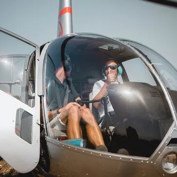 Baptême de l&#39;air hélicoptère, département Rhône