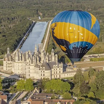 Baptême de l'air montgolfière en région Centre