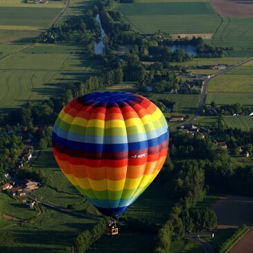 Baptême de l&#39;air montgolfière proche Vineuil, 50 min d&#39;Orléans