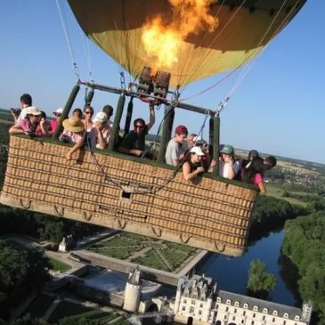 Baptême de l'air montgolfière proche Chaumont-sur-Loire Baptême de l'air montgolfière proche Chaumont-sur-Loire
