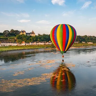 Vol en Montgolfière - Le Château de Chenonceau en région Centre