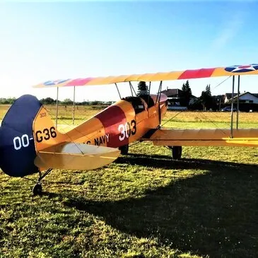 Baptême en ULM Biplan à Epinal Baptême en ULM Biplan à Epinal
