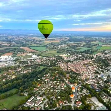 Survol de la Dombes en Montgolfière Survol de la Dombes en Montgolfière