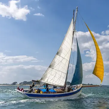 Balade en bateau, département Morbihan