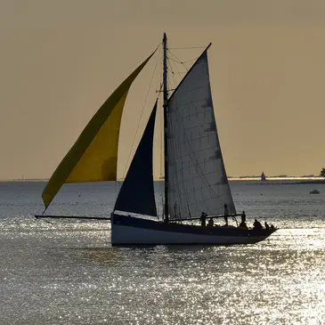 Balade en bateau, département Morbihan