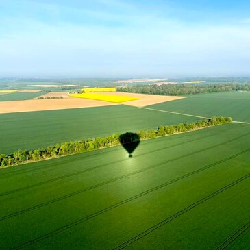 Baptême de l&#39;air montgolfière proche Aérodrome de Glisy-Amiens
