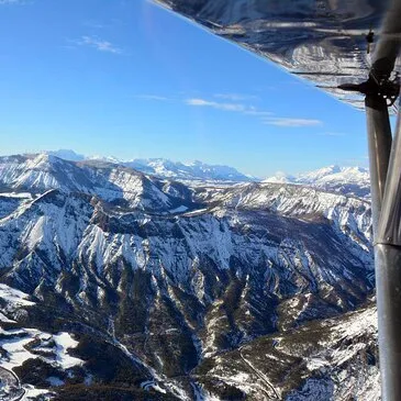 Baptême en ULM et Autogire, département Hautes Alpes