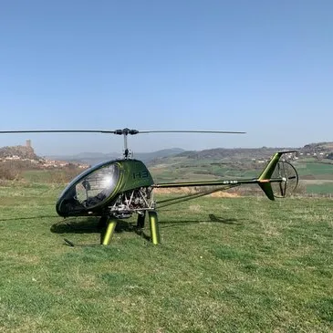 Baptême en Hélicoptère ULM à Beaulieu