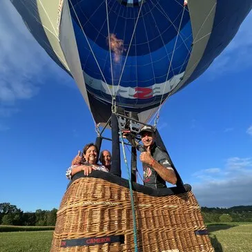 Baptême de l&#39;air montgolfière, département Ariège