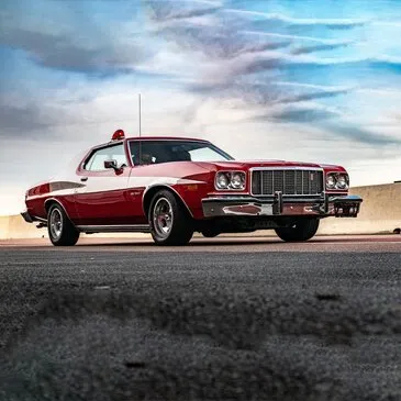 Pilotage Ford Gran Torino de Starsky & Hutch près d&#39;Étampes