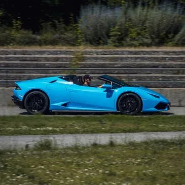 Pilotage sur Route Lamborghini Huracan Spyder à Mulhouse