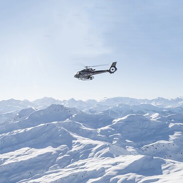 Altiport de Courchevel, Savoie (73) - Baptême de l&#39;air hélicoptère