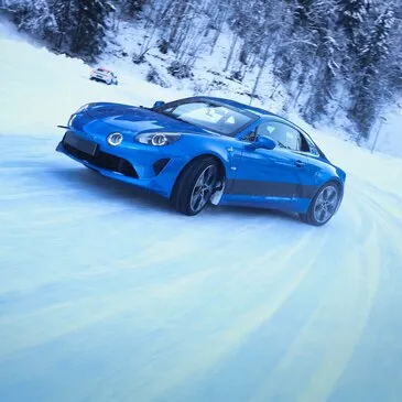 Pilotage sur Glace en Alpine A110 - Circuit d'Abondance Pilotage sur Glace en Alpine A110 - Circuit d'Abondance