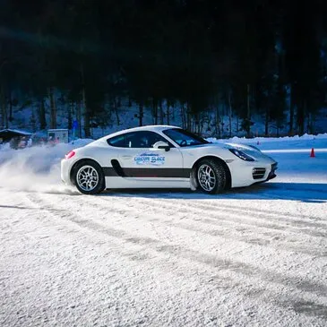 Pilotage sur Glace en Porsche Cayman - Circuit d&#39;Abondance