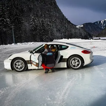 Stage Coaching Pilotage sur Glace - Circuit d&#39;Abondance en région Rhône-Alpes