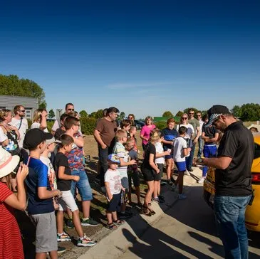Stage Enfant en Lamborghini Gallardo près de Lens en région Nord-Pas-de-Calais