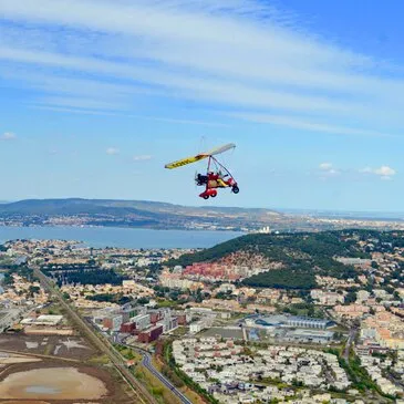 Offrir Baptême en ULM et Autogire en Languedoc-Roussillon