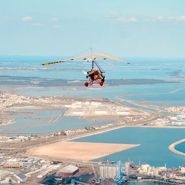 Baptême en ULM Pendulaire à Sète Baptême en ULM Pendulaire à Sète