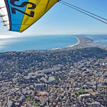 Baptême en ULM Pendulaire à Sète en région Languedoc-Roussillon