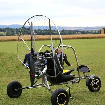Baptême de l&#39;air paramoteur en région Lorraine