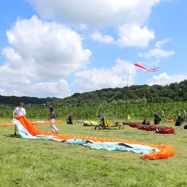 Baptême en Paramoteur près de Nancy en région Lorraine