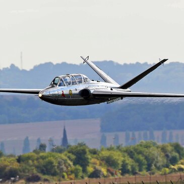 Vol en Avion de Chasse Fouga Magister à Beauvais en région Picardie