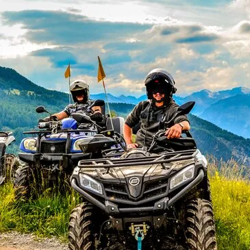 Randonnée en Quad à Vars en région PACA et Corse