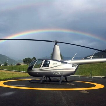 Stage initiation hélicoptère en région Suisse
