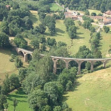 Viaduc de Juré, à 1h de Clermont-Ferrand, Puy de dôme (63) - Saut à l'élastique