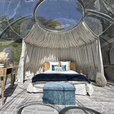 Nuit en bulle près de Vienne Nuit en bulle près de Vienne