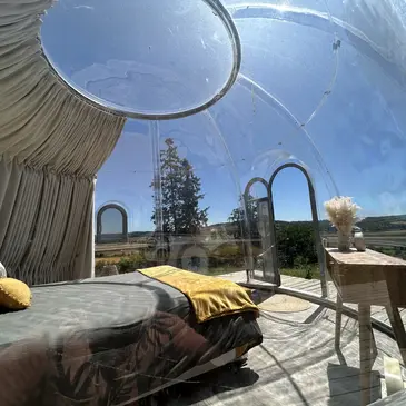 Nuit en bulle près de Lyon Nuit en bulle près de Lyon