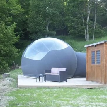 Une villa bulle éphémère est installée à deux pas de Lyon - Lyon