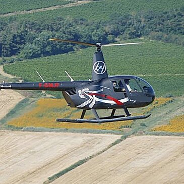 Baptême de l&#39;air hélicoptère, département Gironde