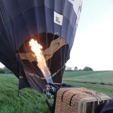 Baptême de l&#39;air montgolfière proche Mainfonds, à 1h20 de Bordeaux