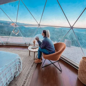 Nuit en Bulle de Luxe à Porto Vecchio Nuit en Bulle de Luxe à Porto Vecchio