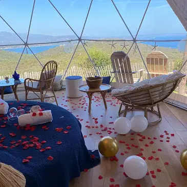 Week end Romantique en Bulle de Luxe à Porto Vecchio Week end Romantique en Bulle de Luxe à Porto Vecchio