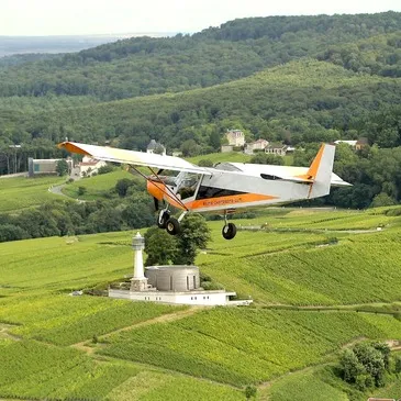 Baptême en ULM Multiaxe à Epernay