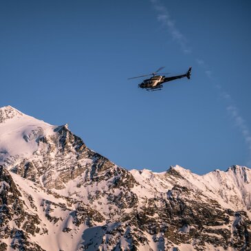 Week-end Vol en Hélicoptère au Mont-Blanc  en région Rhône-Alpes