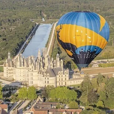 Vol en Montgolfière - Le Château de Chambord Vol en Montgolfière - Le Château de Chambord
