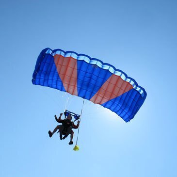 Saut en Parachute près de Brive-la-Gaillarde en région Limousin