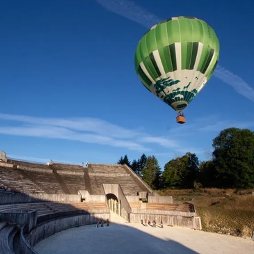 Baptême de l&#39;air montgolfière, département Vosges