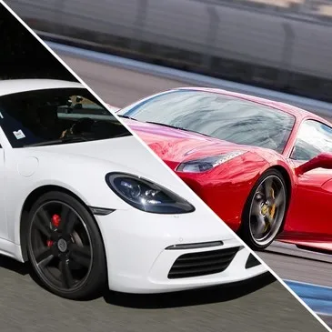 Stage Duo Porsche Ferrari - Circuit de Nogaro Piste Compétition  Stage Duo Porsche Ferrari - Circuit de Nogaro Piste Compétition