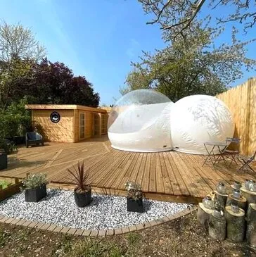 Nuit en Bulle avec Jacuzzi Privatif près de Caen Nuit en Bulle avec Jacuzzi Privatif près de Caen